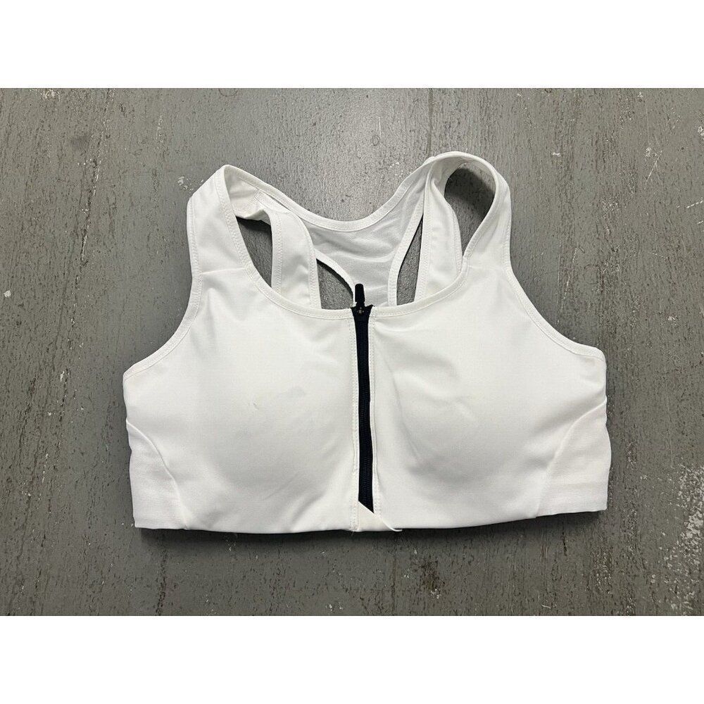 Nike Wireless Sports Bra Large Crossback White XL CN3718-100